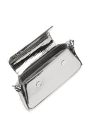 Women's Silver Metallic Shoulder Bag | Derimod