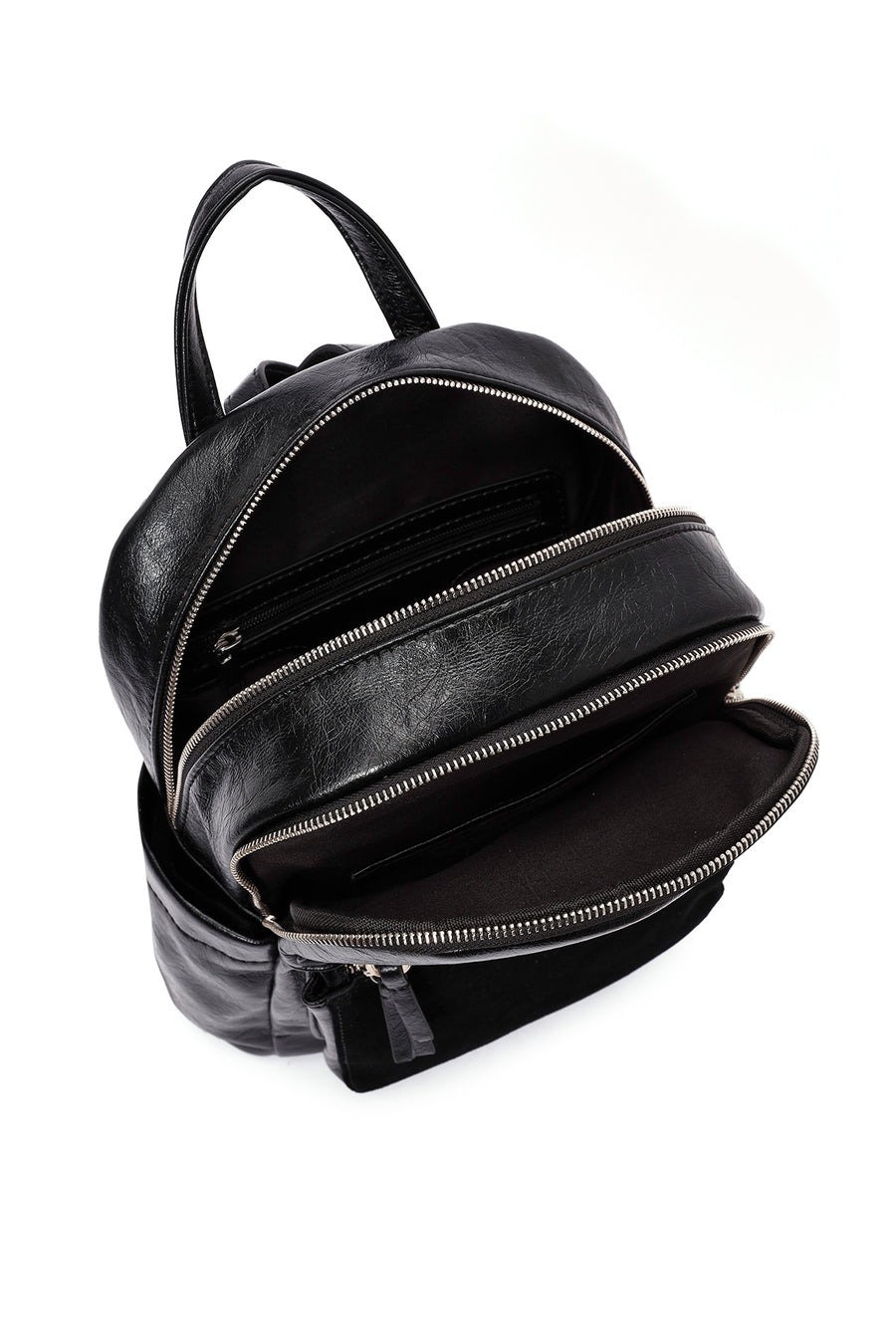 Women's Black Casual Backpack