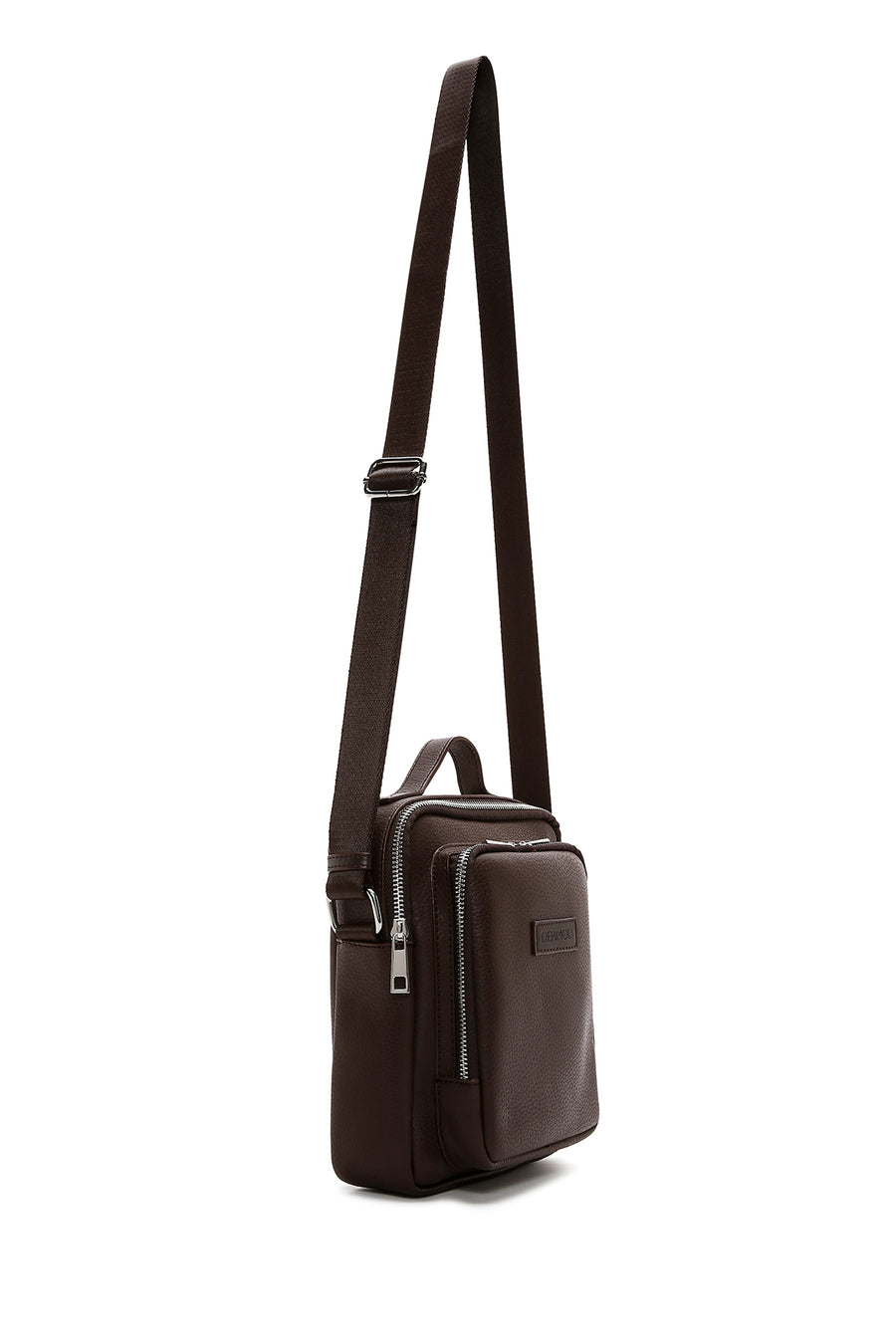 Men's Brown Crossbody Bag