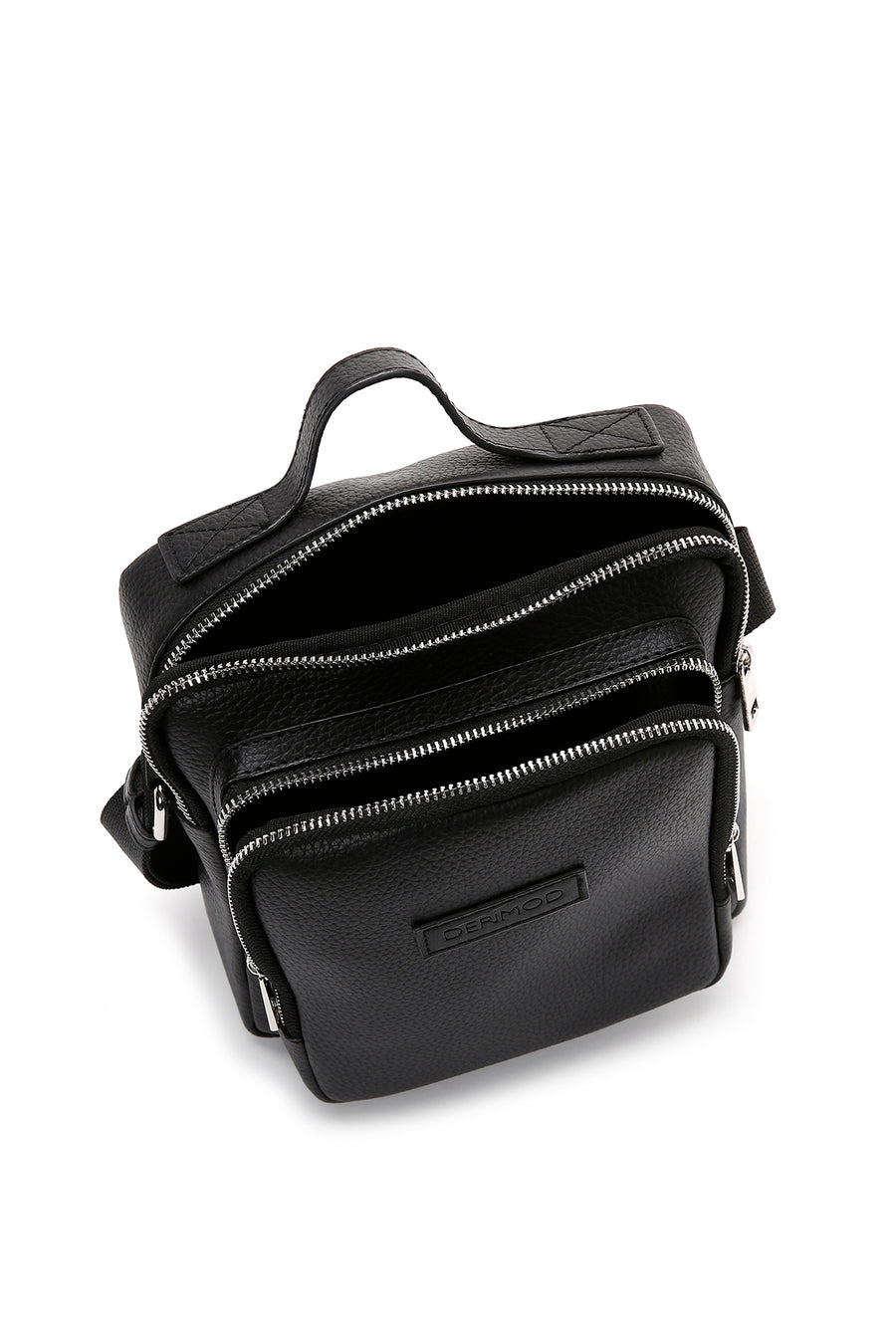 Men's Black Crossbody Bag