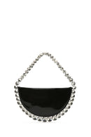 Women's Black Stone Handbag | Derimod