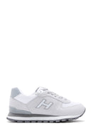 Hammer Jack Women's White-Grey Leather Peru G Sneaker | Derimod