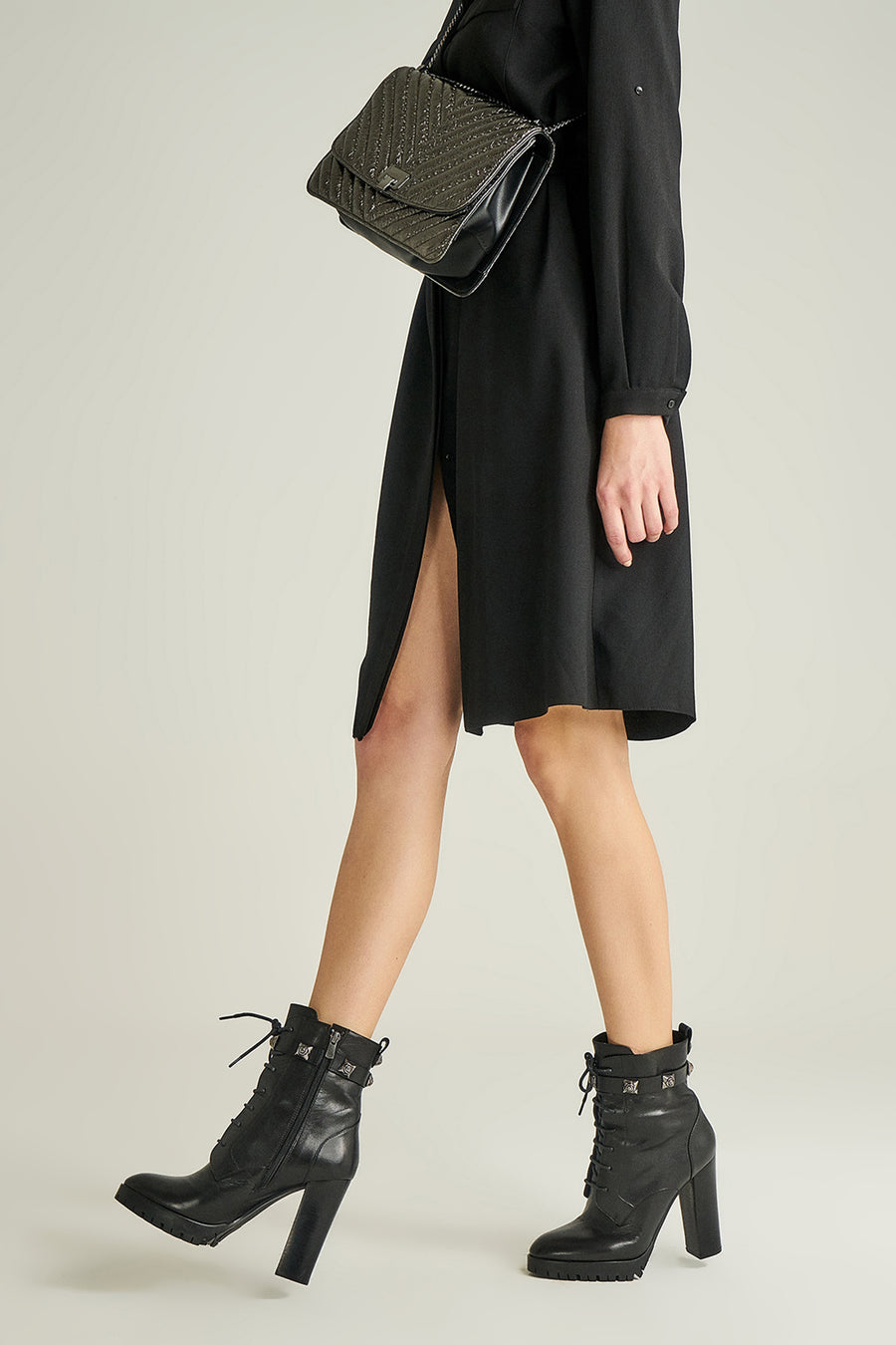 Women's Stretch Leather Boots