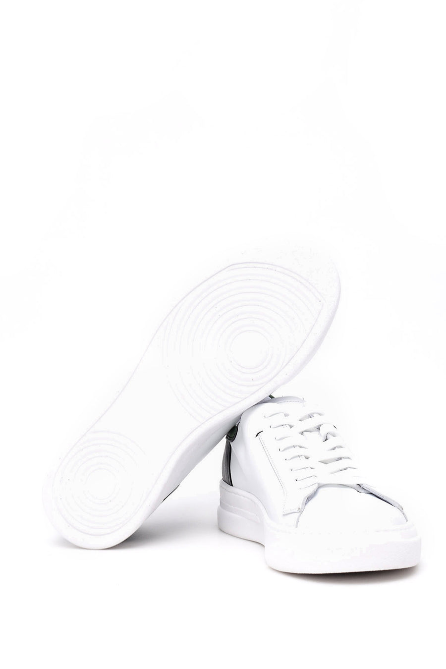 Men's Back Detailed Leather Sneaker