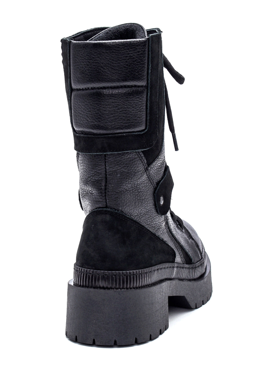 Women's Leather Thick Soled Boots