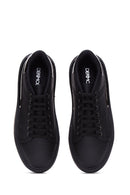 Men's Black Thick Soled Sneaker | Derimod