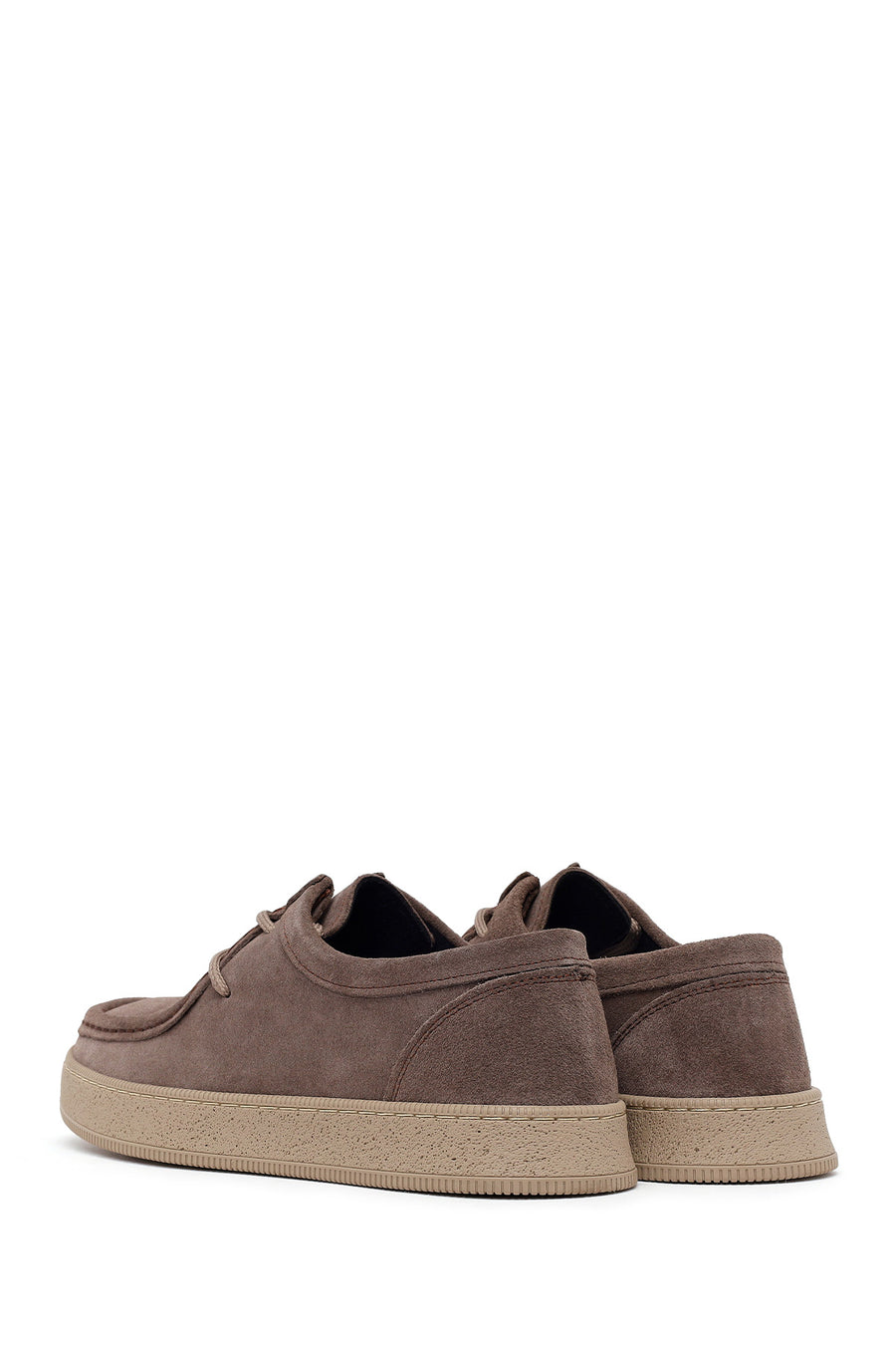 Male Mink Lace-Up Suede Casual Shoes