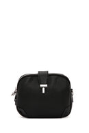 Women's Black Long Strap Crossbody Bag | Derimod