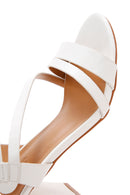 Women's White Thick Heeled Sandals | Derimod