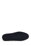 Men's Navy Blue Leather Casual Loafer | Derimod