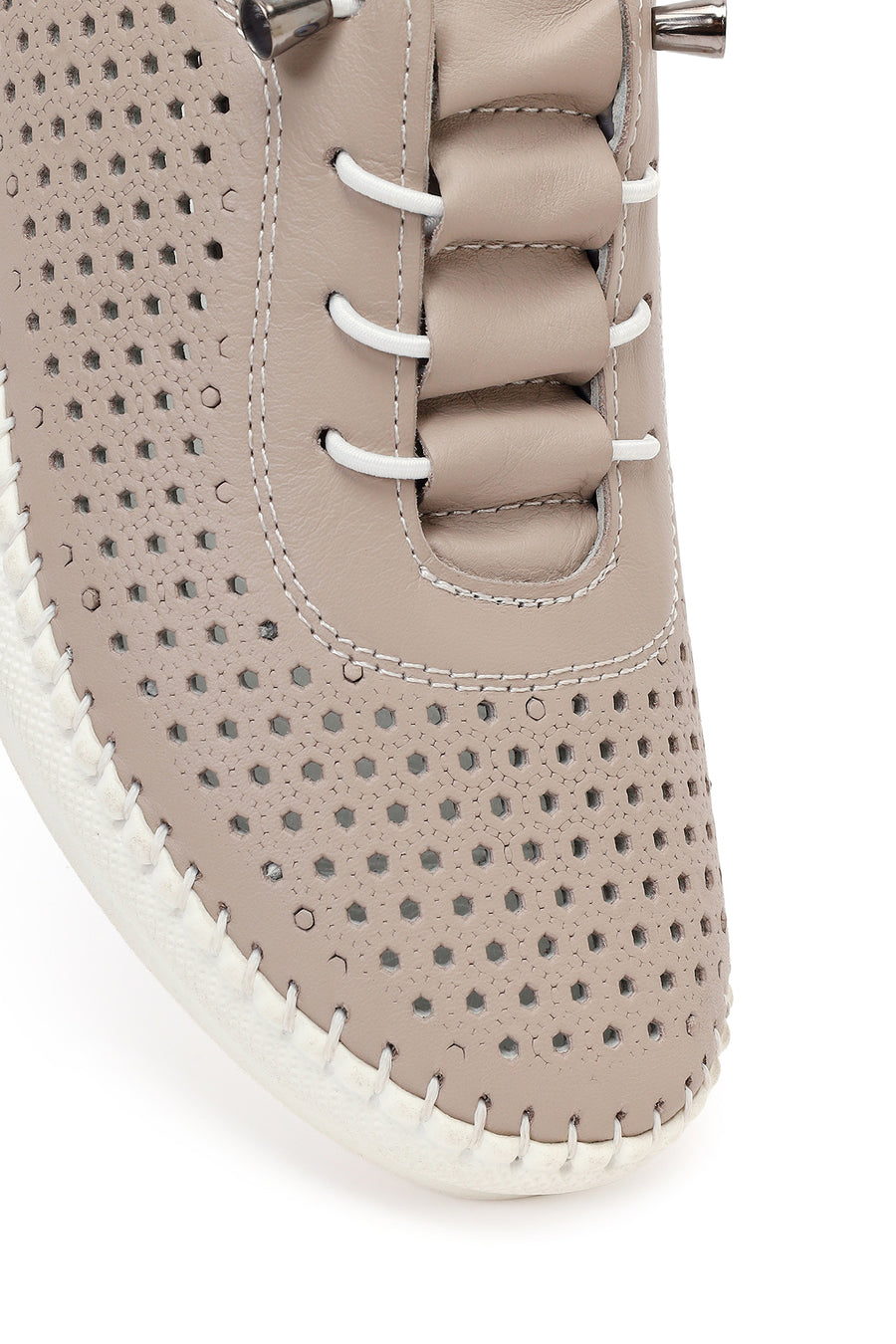 Woman Mink Leather Comfort Shoes