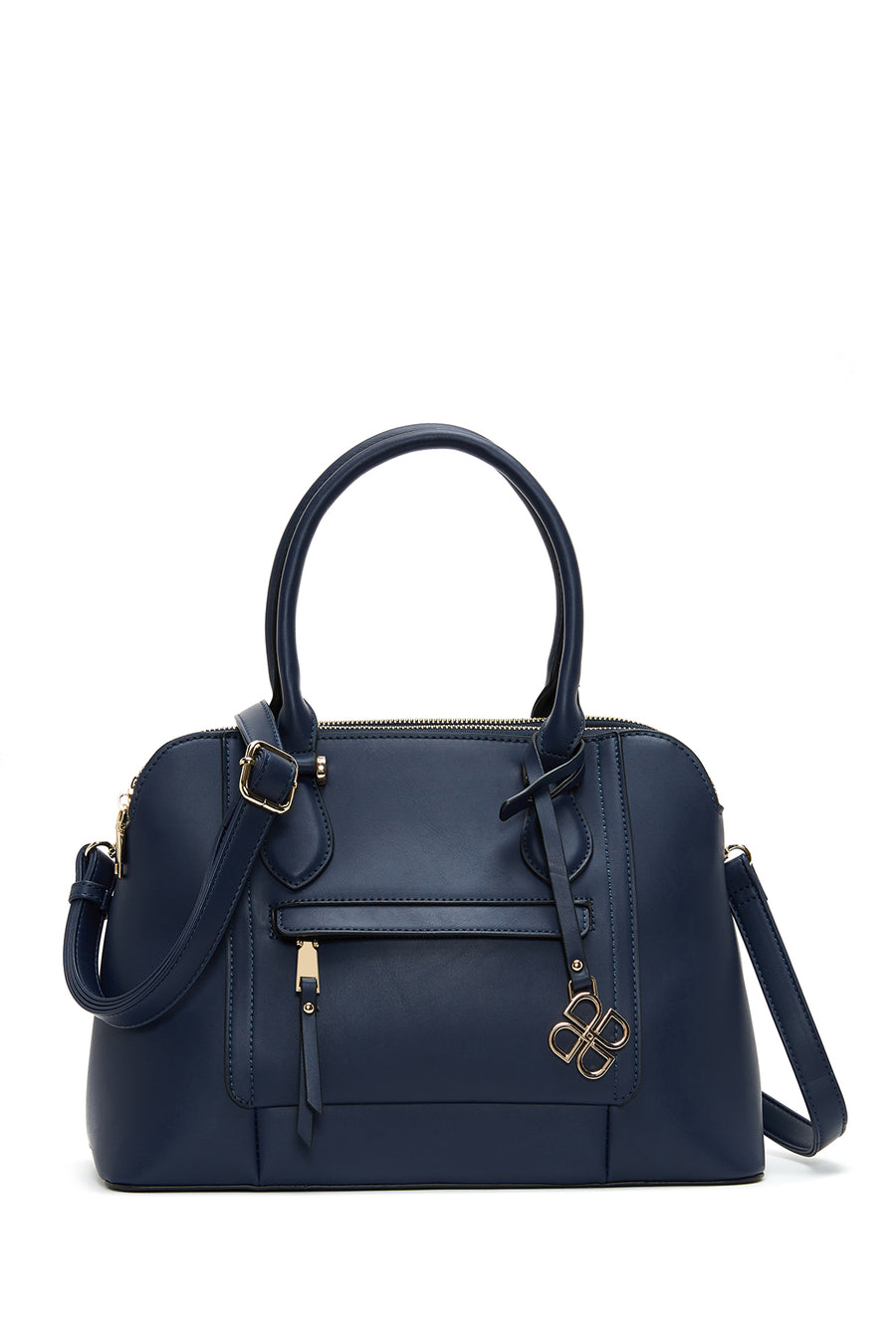 Women's Navy Blue Classic Shoulder Bag 22WBD281818 | Derimod