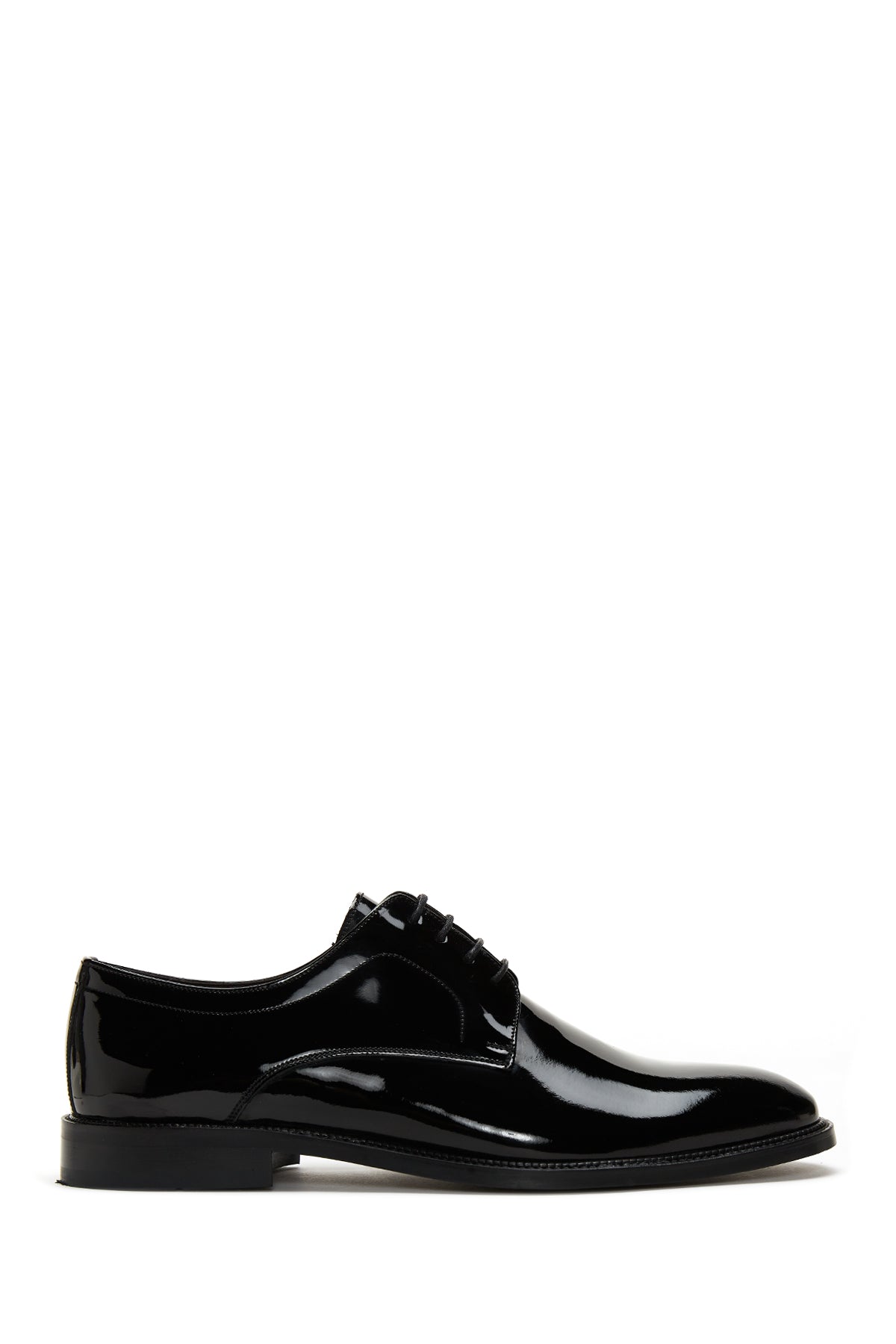 Men's Leather Patent Leather Classic Shoes 22SFD600716 | Derimod