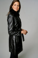 Cameron Women's Leather Jacket | Derimod