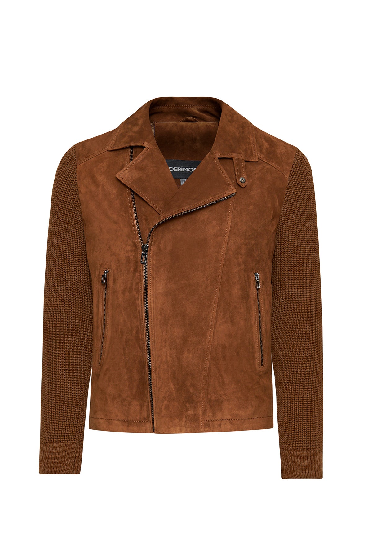 Marcus Men's Brown Suede Leather Jacket 24WGD654710 | Derimod