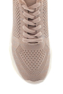 Kadın Bej Delikli Sneaker | Derimod