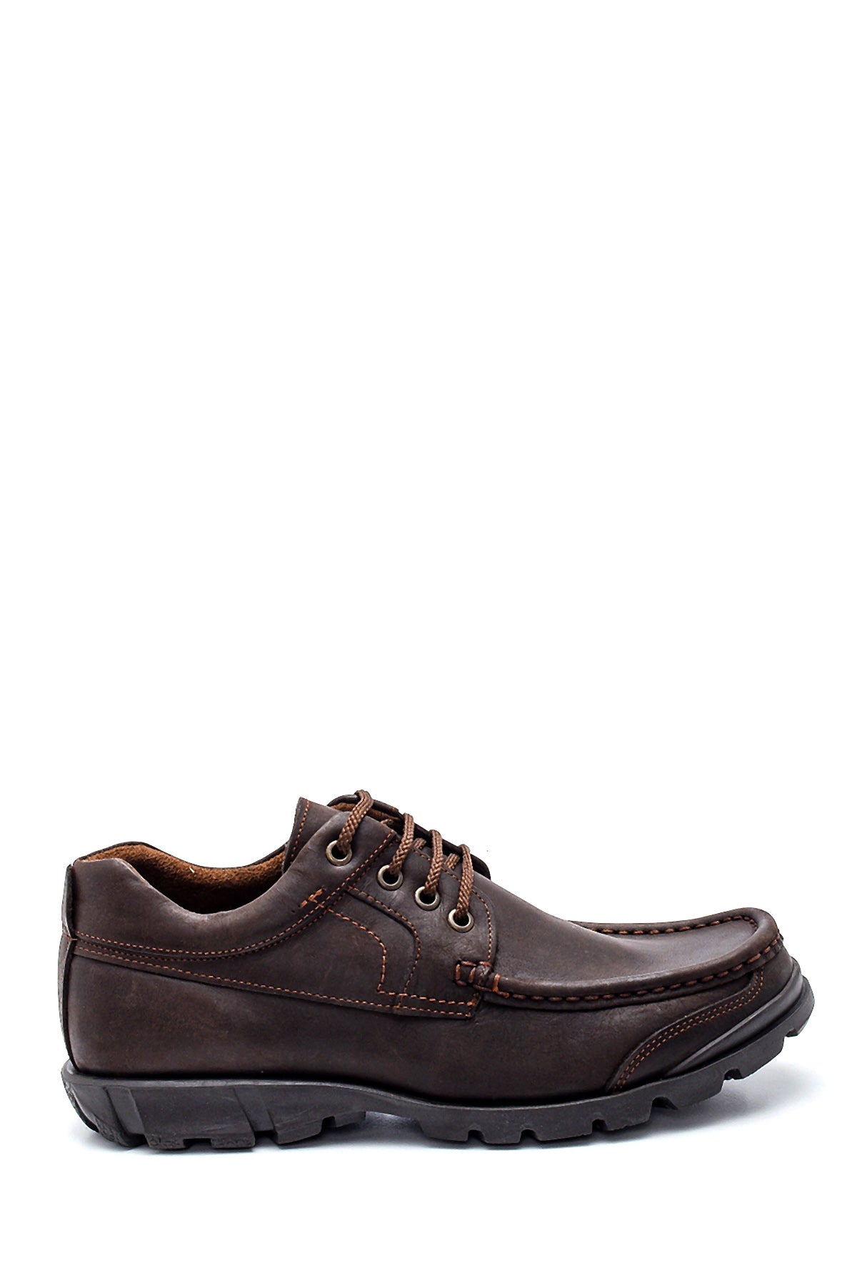 Men's Brown Leather Casual Shoes 23WFD6780M2 | Derimod