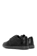 Men's Black Lace-up Leather Comfort Shoes | Derimod