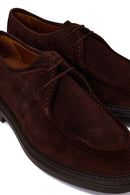 Male Brown Lace-up Suede Casual Shoes | Derimod