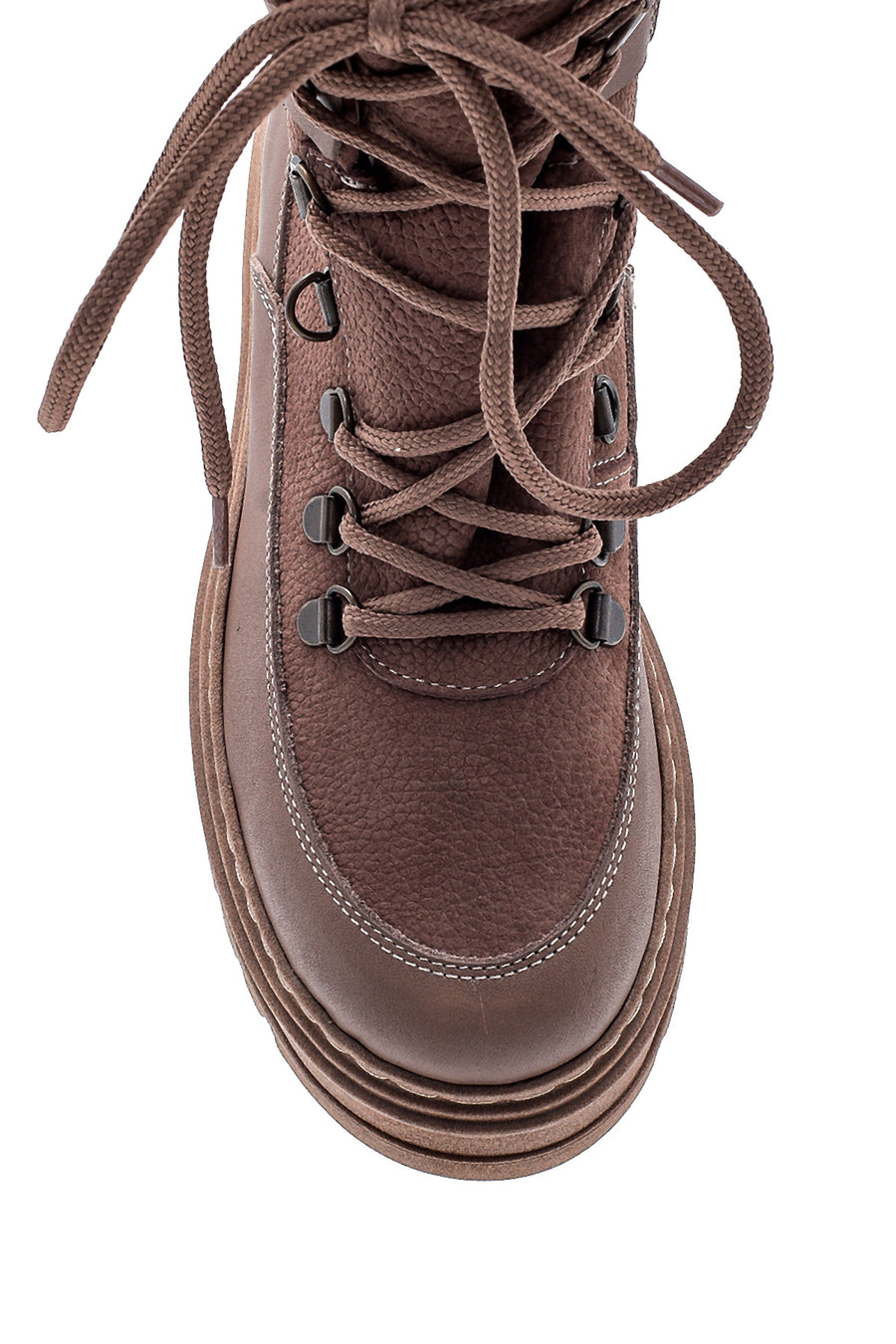 Women's Leather High Sole Boots