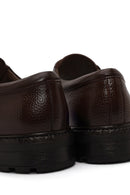 Male Brown Lace-up Leather Casual Shoes | Derimod