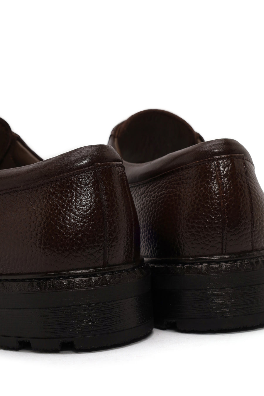 Male Brown Lace-up Leather Casual Shoes