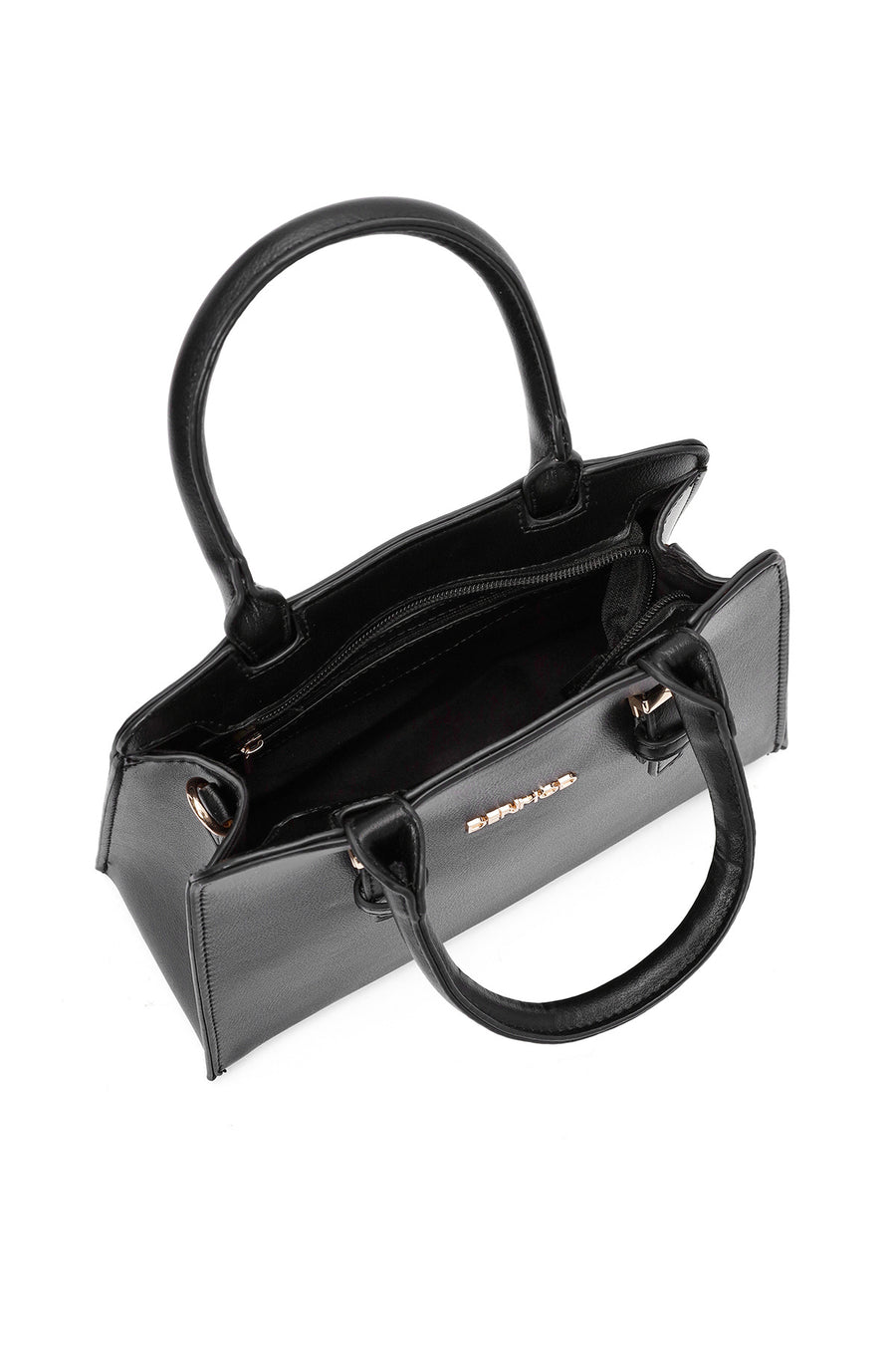 Women's Black Long Strap Shoulder Bag