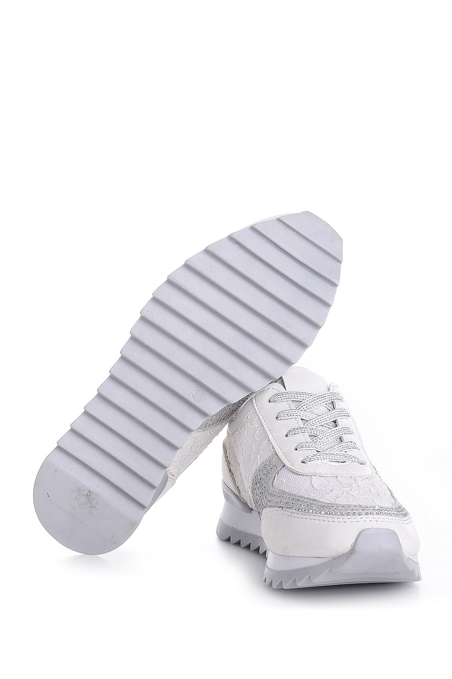 Kadın Dantel Detaylı Sneaker