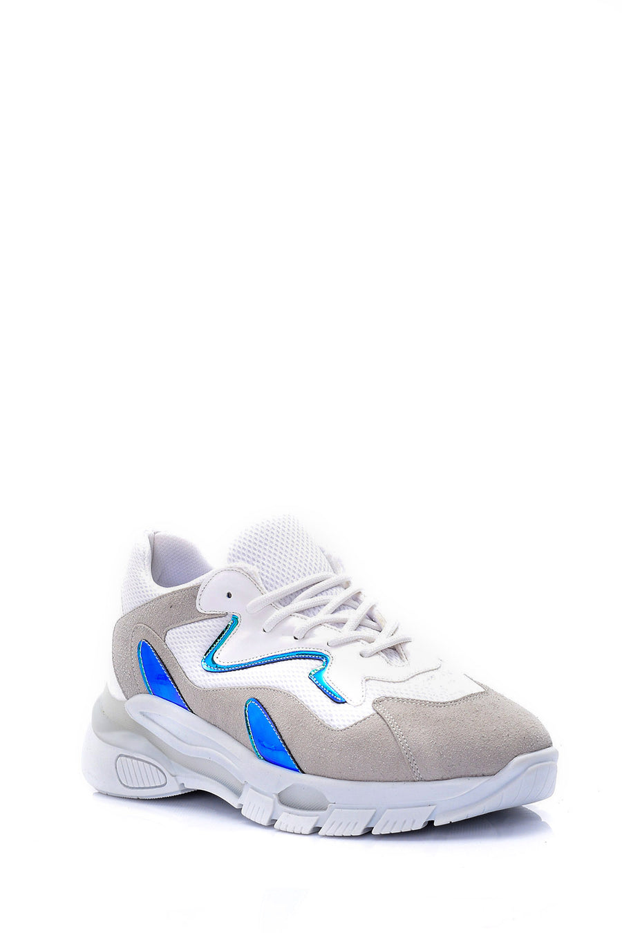 Kadın Süet Detaylı Sneaker