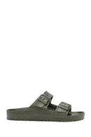 Birkenstock Men's Green Arizona Eva Double Buckle Slippers | Derimod