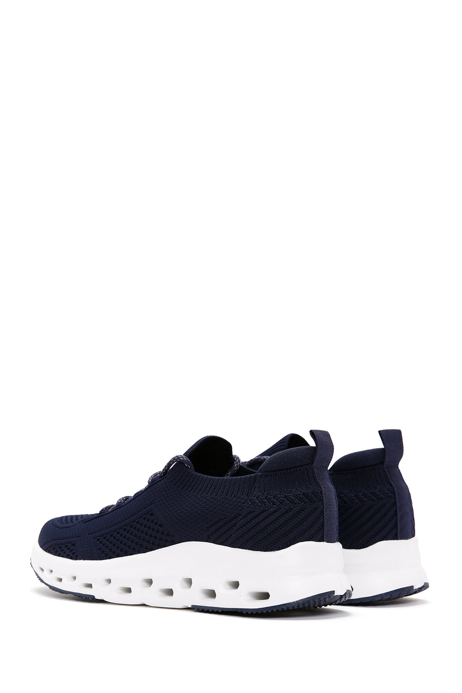 Derimod Zero Men's Navy Blue Lace-Up Thick Sole Sneaker