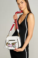 Printed Women's Crossbody Bag | Derimod