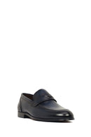 Derimod Black Erkek Lacivert Deri Klasik Loafer | Derimod