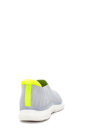 Women's Gray Neon Detailed Sneaker | Derimod