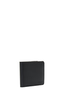 Men's Black Leather Wallet | Derimod