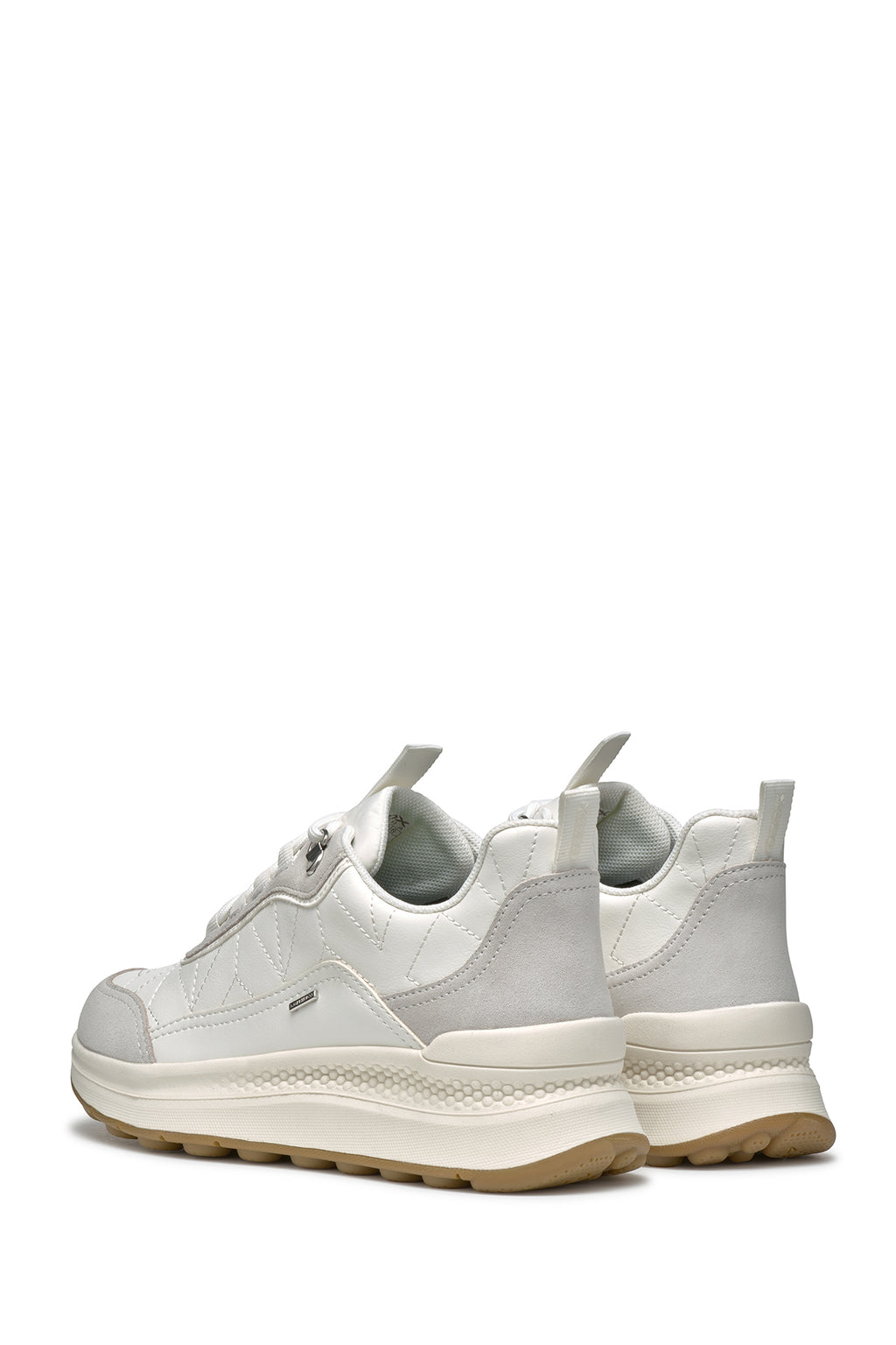 Geox Kadın Beyaz Spherica Actif X2 Abx Bağcıklı Waterproof Sneaker