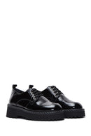 Women's Black Leather Casual Shoes | Derimod