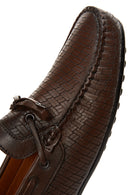 Erkek Deri Baskılı Loafer | Derimod