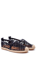 Women's Tulle Detailed Polka Dot Loafer | Derimod