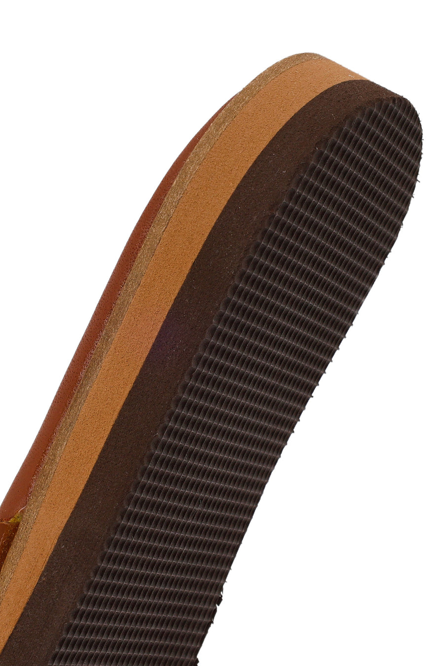 Kadın Kahverengi Deri Terlik