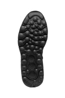 Geox Men's Black Spherica Lace-up Leather Sneaker | Derimod