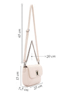 Women's Cream Long Strap Shoulder Bag | Derimod