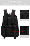 D-Pack Men's Black Fabric Backpack | Derimod