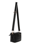 Women's Black Long Strap Crossbody Bag | Derimod