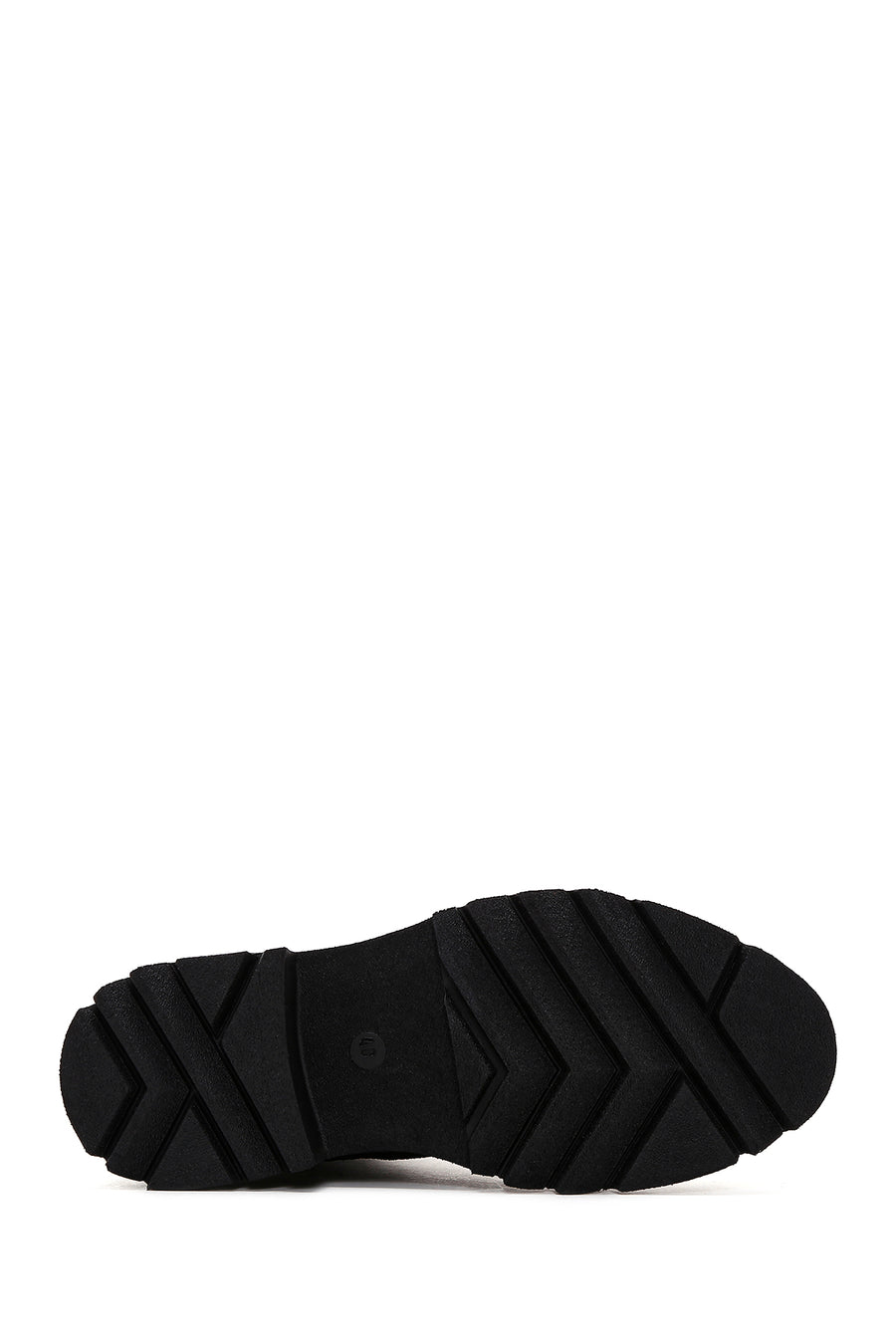 Men's Black Suede Leather Zippered Boots