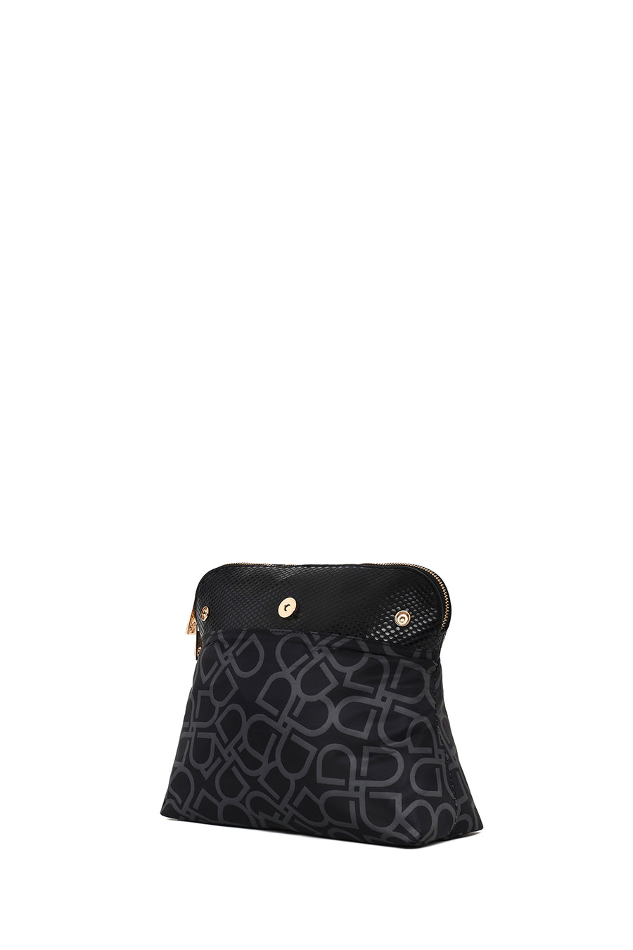 Woman Black Long-Strap Classic Shoulder Bag
