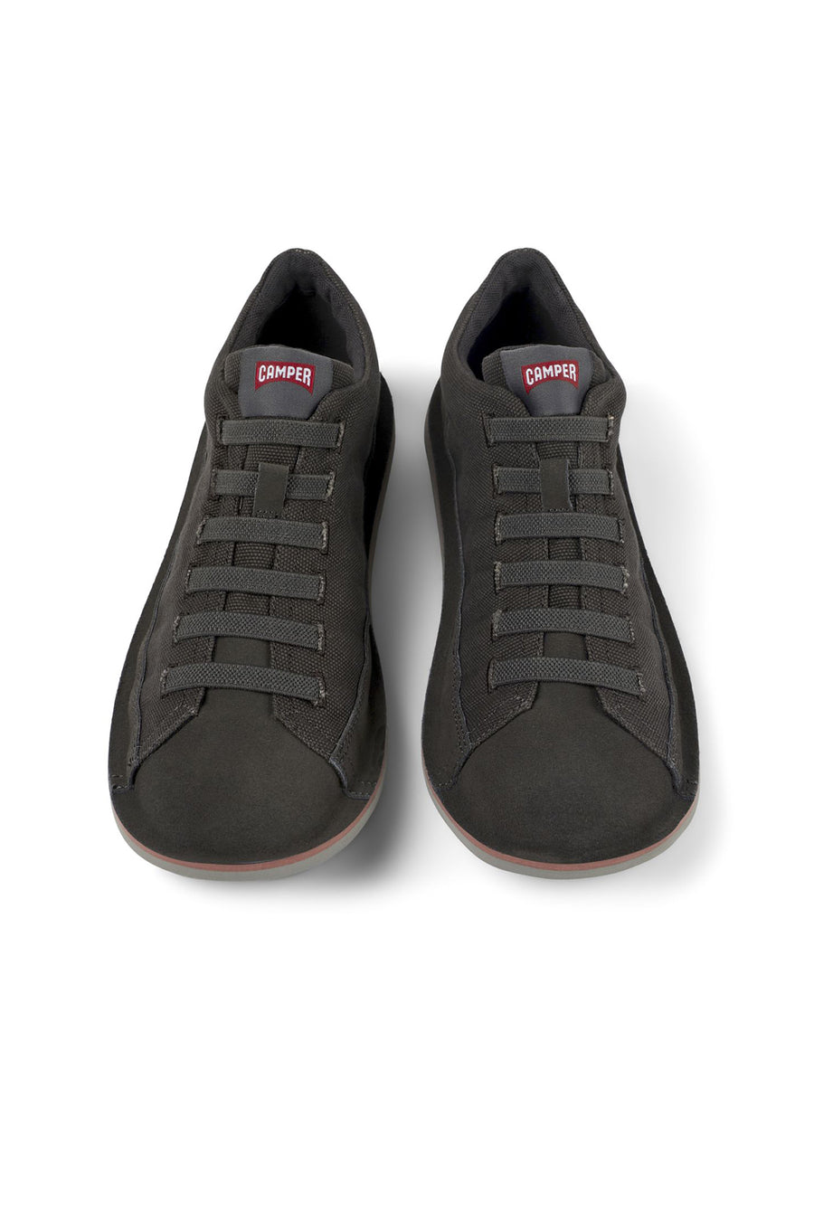 Camper Men's Gray Beetle Nubuck Leather Sneaker