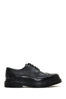 Men's Black Leather Thick Soled Casual Shoes | Derimod