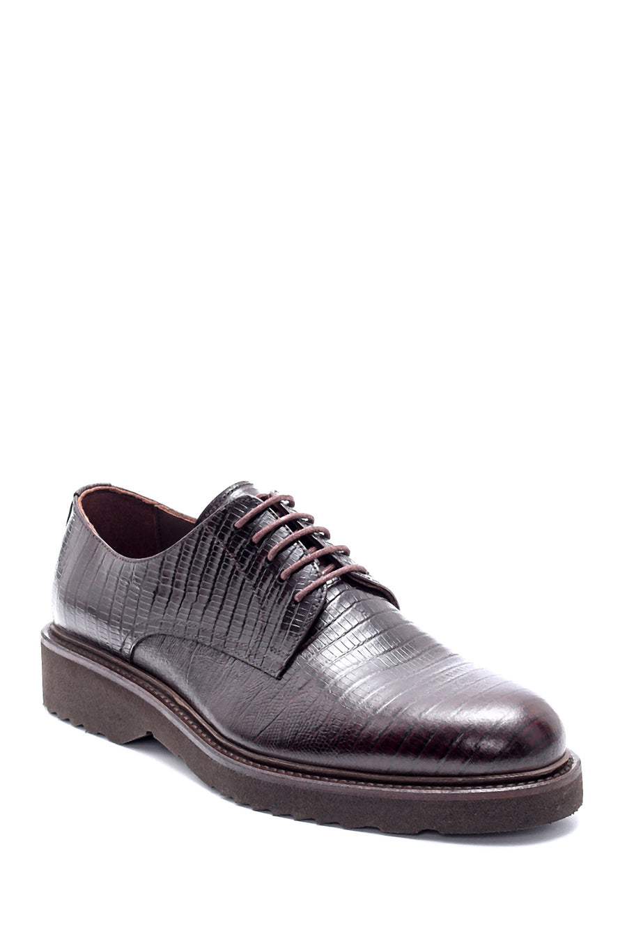 Men's Leather Printed Classic Shoes