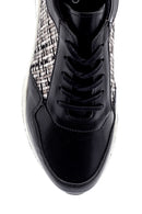 Men's Patterned Leather Sneaker | Derimod